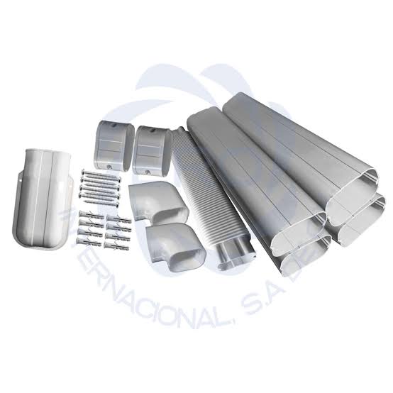 Canaleta Decorativa 4" para Minisplit | Oculta Tubería