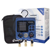 Manómetro Digital Coldtek | Profesional R-22 R-410A R-32